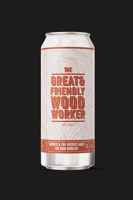 Smoked and CBD-infused Lager for hard workers.